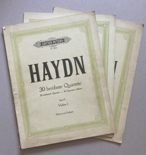 Haydn, Joseph - 30 berühmte Quartette, Band II (chybí part pro II. housle)