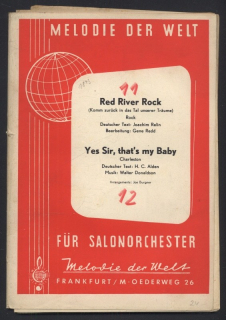Donaldson, Walter - Yes Sir, that's my Baby (pro orchestr)