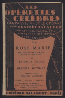 Friml, Rudolf; Stothart, Herbert - Rose-Marie