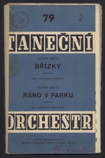 Krotil, Zdeněk - Břízky; Ráno v parku
