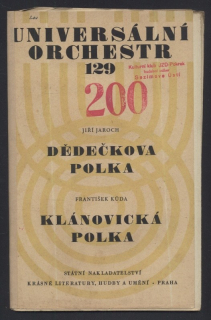 Jaroch, Jiří - Dědečkova polka; Kůda, František - Klánovická polka