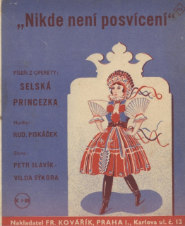 Nikde není posvícení - z operety Selská princezka