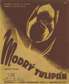 Modrý tulipán