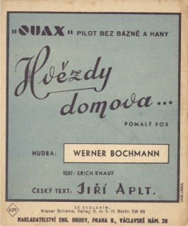 Hvězdy domova... - z filmu Pilot bez bázně a hany