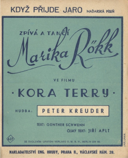 Když přijde jaro - z filmu Kora Terry