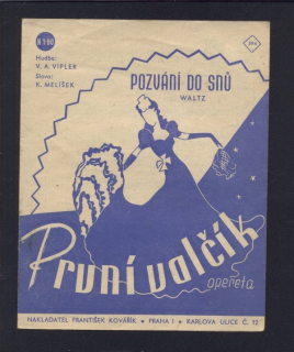 Pozvání do snů - waltz z operety První valčík