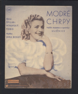 Modré chrpy - Valčík musette z operety Uličnice