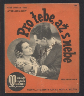 Pro tebe, až z nebe (z filmu „Výdělečné ženy")