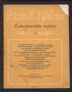 Písně týdne Československého rozhlasu 5
