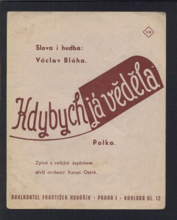 Kdybych já věděla