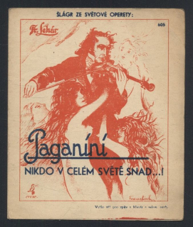 Nikdo v celém světě snad... (z operety Paganini)