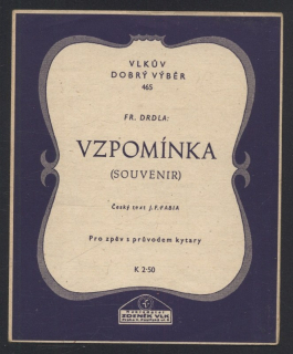 Vzpomínka (Souvenir)