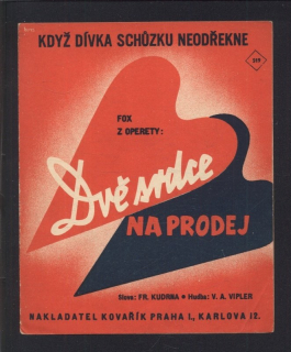 Když dívka schůzku neodřekne (fox z operety Dvě srdce na prodej)