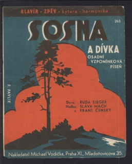 Sosna a dívka (osadní vzpomínková píseň)