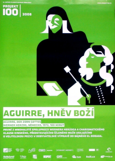 Aguirre, hněv Boží / Aguirre, der Zorn Gottes (filmový plakát)