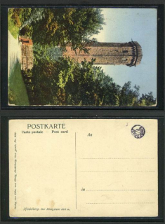 Königstuhl bei Heidelberg - rozhledna