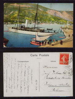 Menton - loď