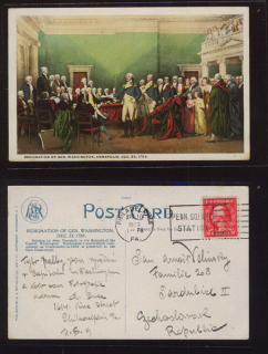 Resignation Of Gen. Washington