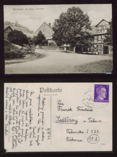 Bornhagen a hrad Hanstein