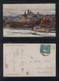 Praha - Strakovská akademie a Hradčany