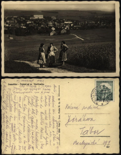 Domažlice - Pohled od Sv. Vavřinečka