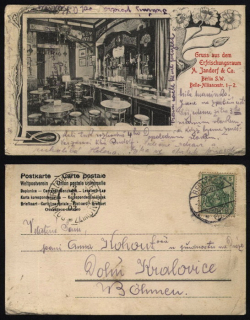 Berlin - Občerstvení A. Jandorf  a  co.