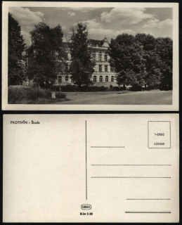 Protivín - škola