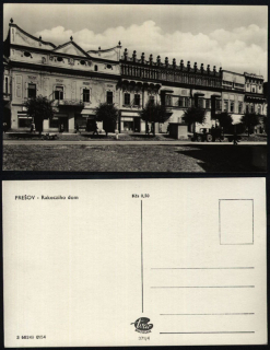 Prešov. Rakocziho dom.