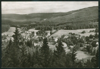 Harrachov (Krkonoše) - pohled z Čertovy hory