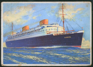Parník "Europa" (Lloyd - Bremen)