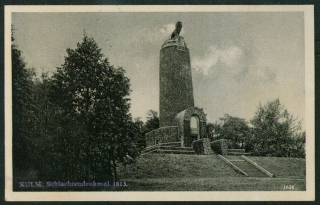 Chlumec / Kulm - Jubilejní památník 1813