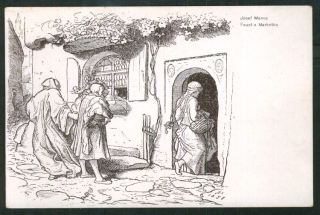 Josef Mánes - Faust a Markétka