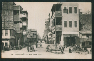 Port-Said - Egypt - arabská čtvrt