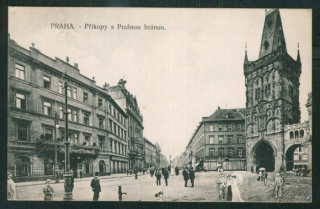 Praha - Příkopy s Prašnou bránou