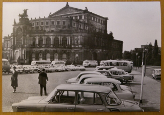 Dresden - Německo - auta
