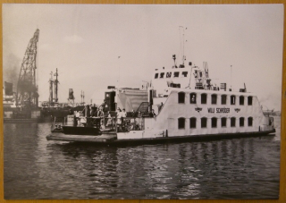 Sassnitz - Německo - Trajekt "Willi Schröder"