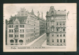 Praha - Studentská kolej c.k. českých vysokých škol