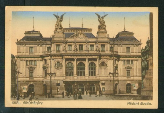 Praha - Královské Vinohrady - Městské divadlo