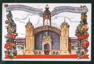 Praha - Výstava Družstevní práce 1921