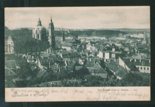 Praha - Malá strana a chrám sv. Mikuláše