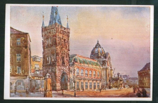 Praha - Prašná brána - Obecní dům
