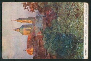 Praha - Malá strana a chrám sv. Mikuláše