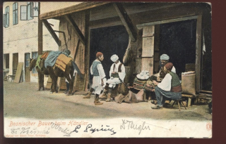Sarajevo - Bosnischer beim Händler
