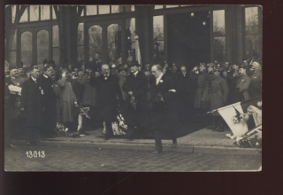 Příjezd presidenta Masaryka do Prahy
