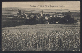 Pozdrav z Vranova u Komorního Hrádku