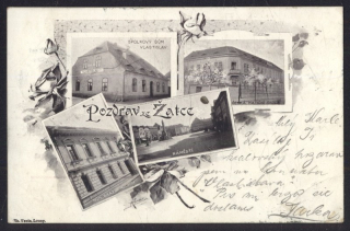 Žatec. Pozdrav z Žatce