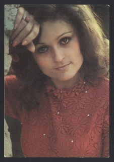 Elena Lukášová (promo pohlednice)