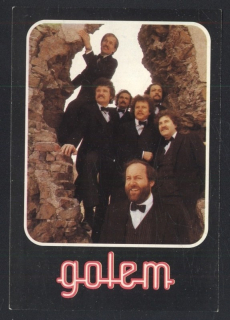 Skupina Golem (promo pohlednice)