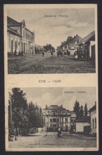 Čop. Hlavní ulice, nádraží