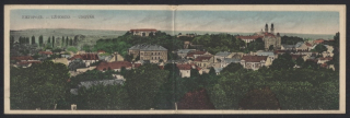 Užhorod. Rozkládací pohlednice